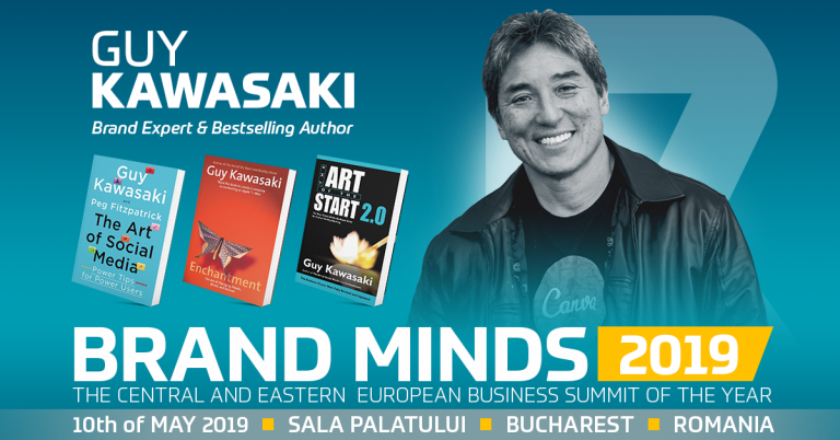 Come and See Guy Kawasaki Live at BRAND MINDS 2019!