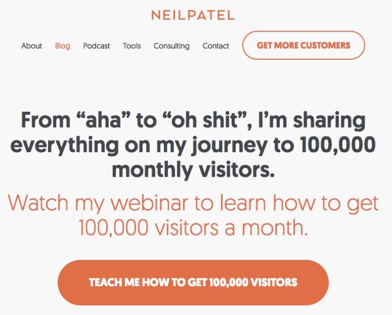 smart-ways-to-turn-visitors-into-customers-neil-patel-webinar2