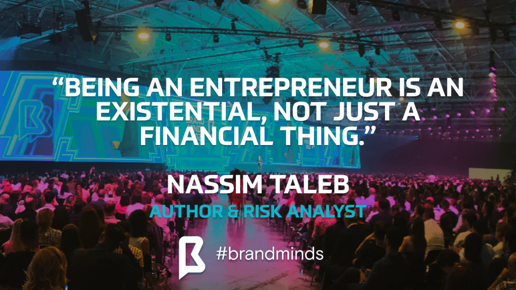 quote nassim taleb brand minds 2023-min