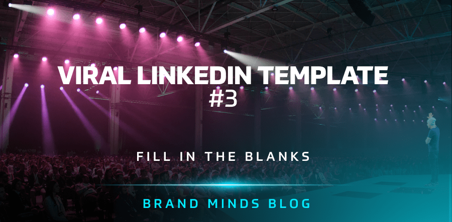 viral linkedin template 3 min